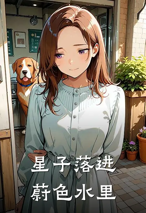 星子落进蔚色水里