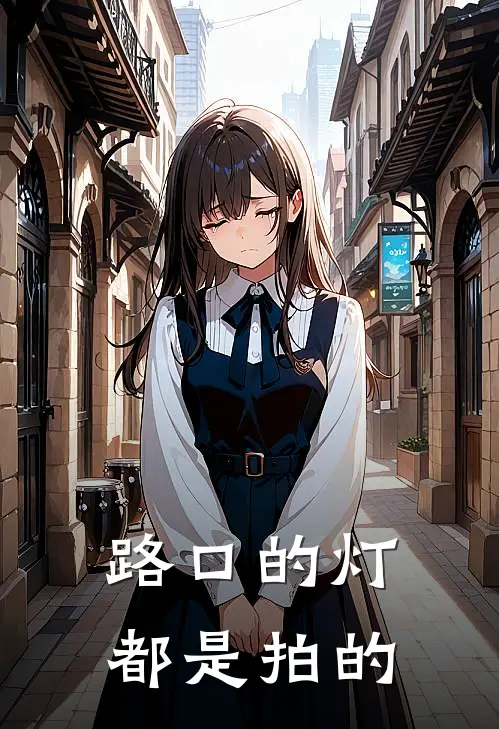 路口的灯都是拍的