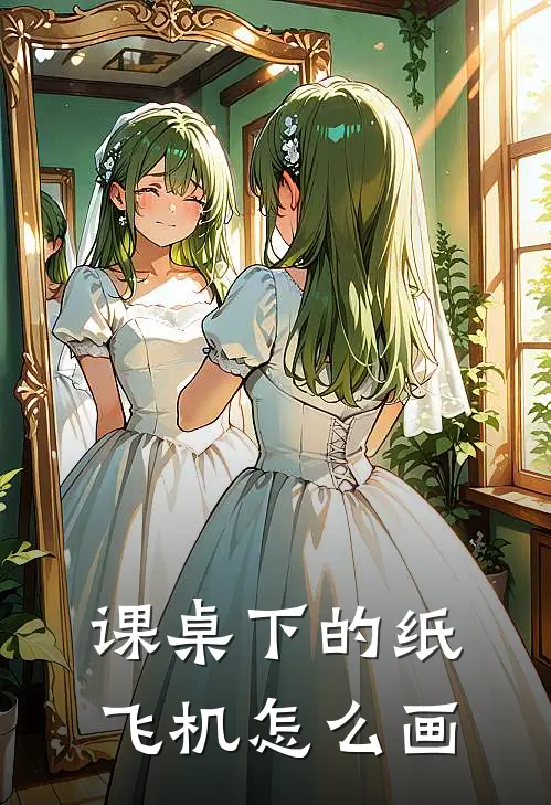 课桌下的纸飞机怎么画